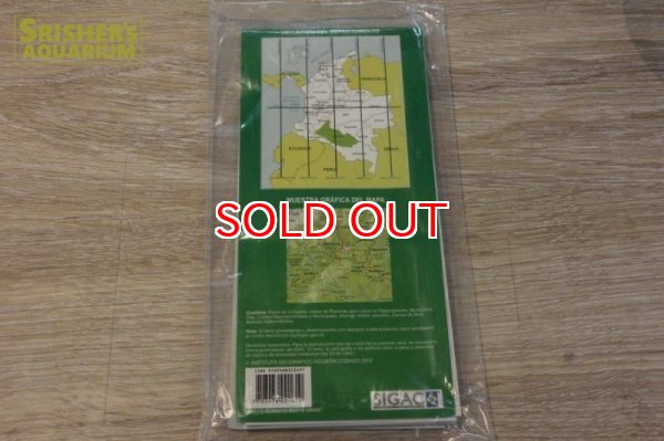 画像2: ☆送料無料☆地図 コロビア カケタ県 (2)