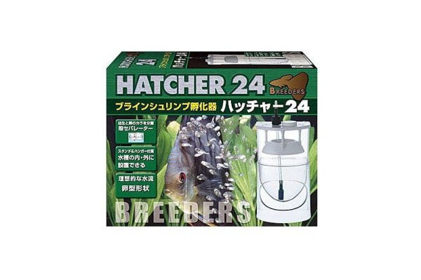画像1: 日本動物薬品 ニチドウ ブラインシュリンプ孵化器 ハッチャー24 2 ブリーダーズ (1)