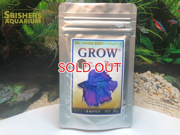 画像1: GROW グロウ ベタ用 20g（細粒）粒径約0.5mm (1)